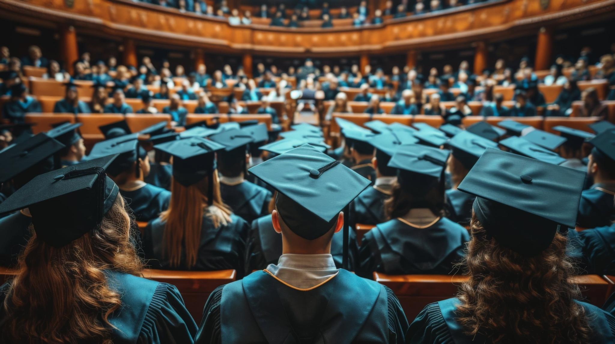 University graduation ceremony