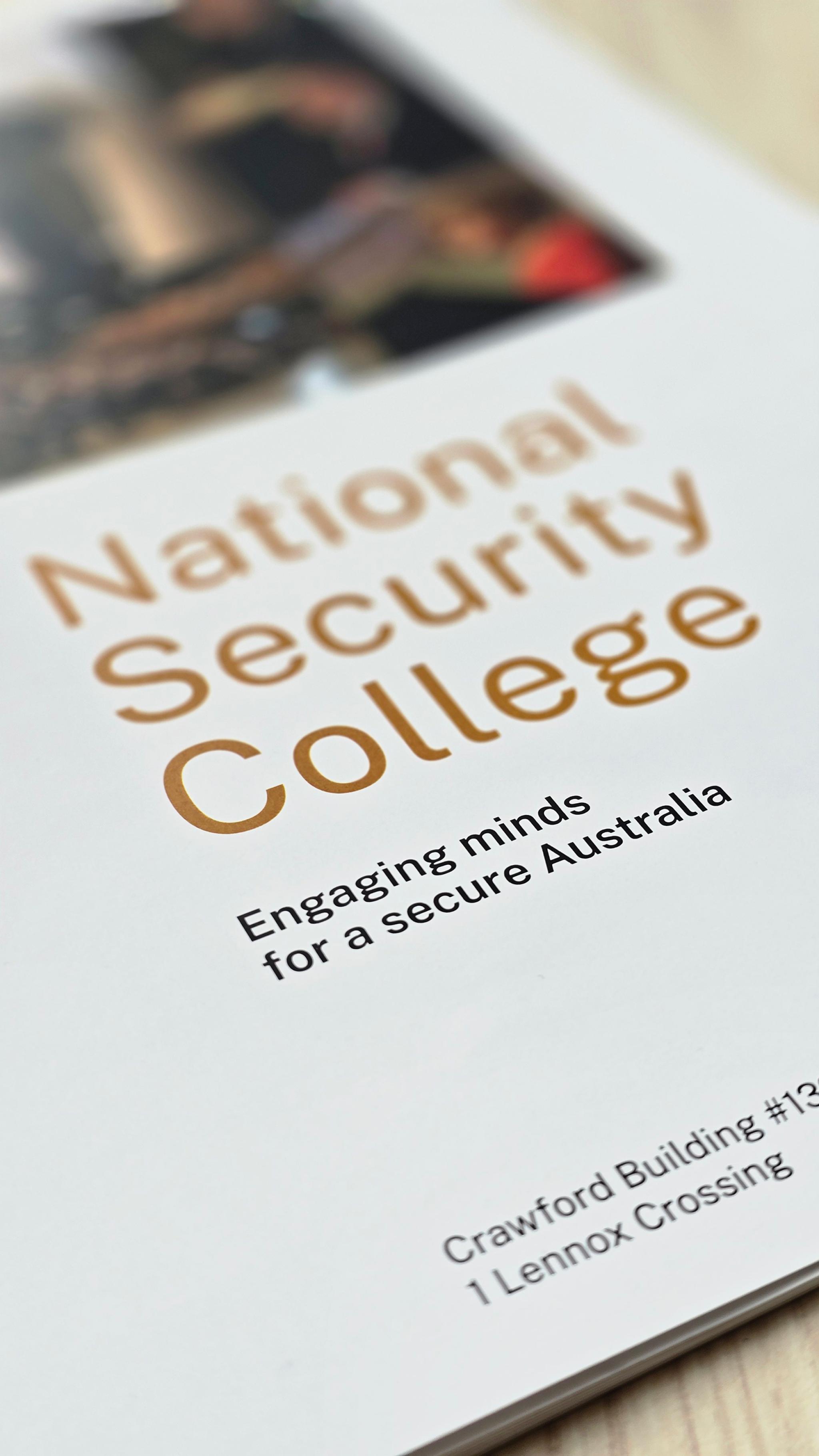 Image of the front page of an NSC flyer