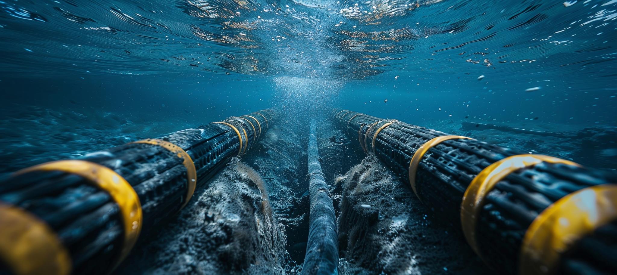 Image of undersea cables. Image by Adobe stock