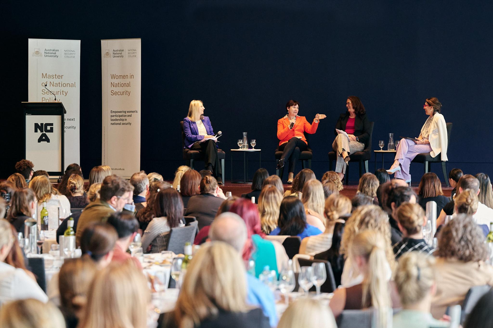 WiNS LIVE 2024 panel discussion – Heather Smith, Kerri Hartland, HEather Cook and Meg Tapia