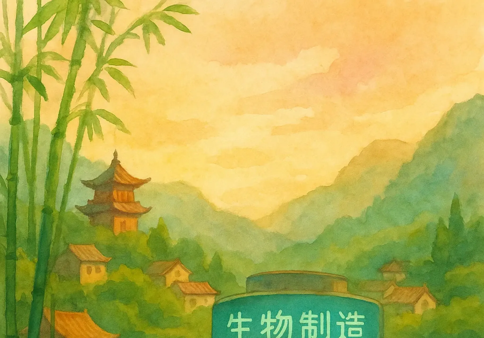 AI generated image of China