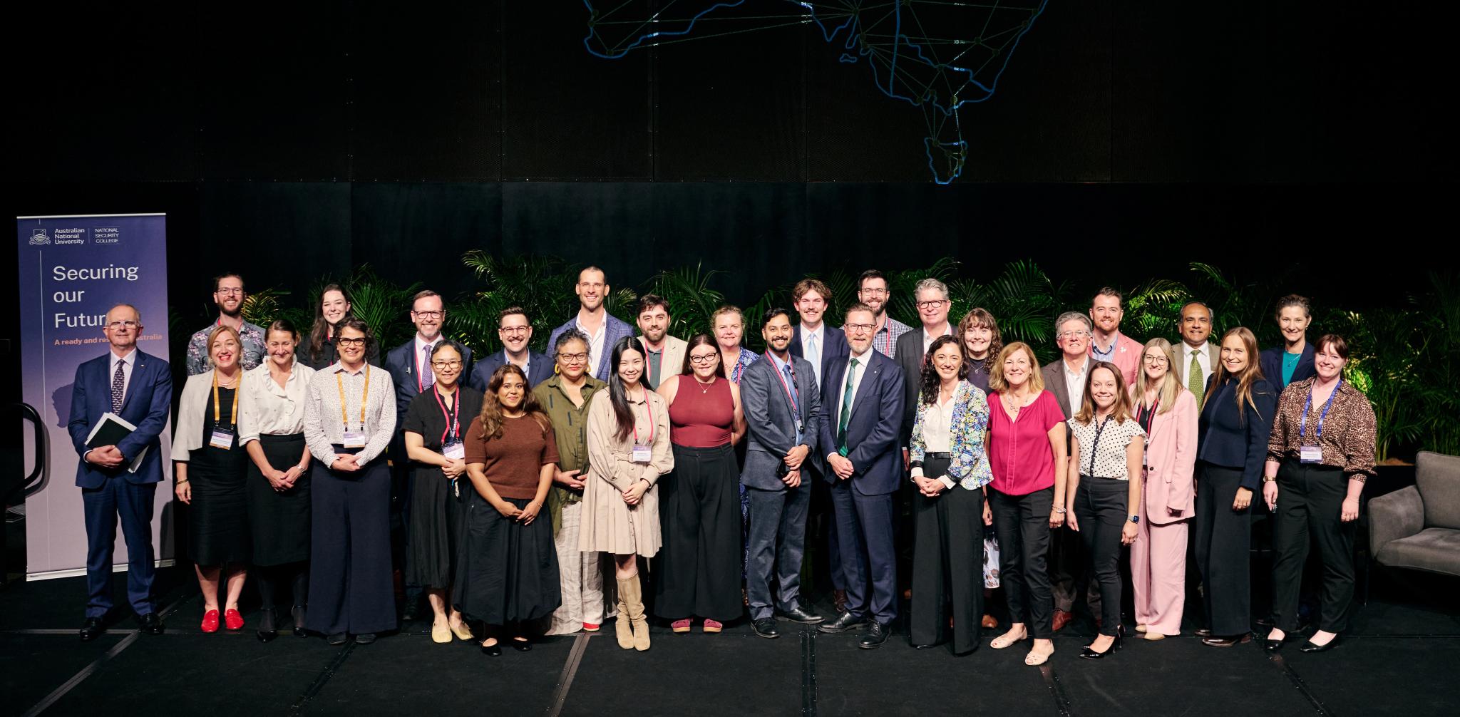 NSC staff at Securing our Future: a ready and resilient Australia