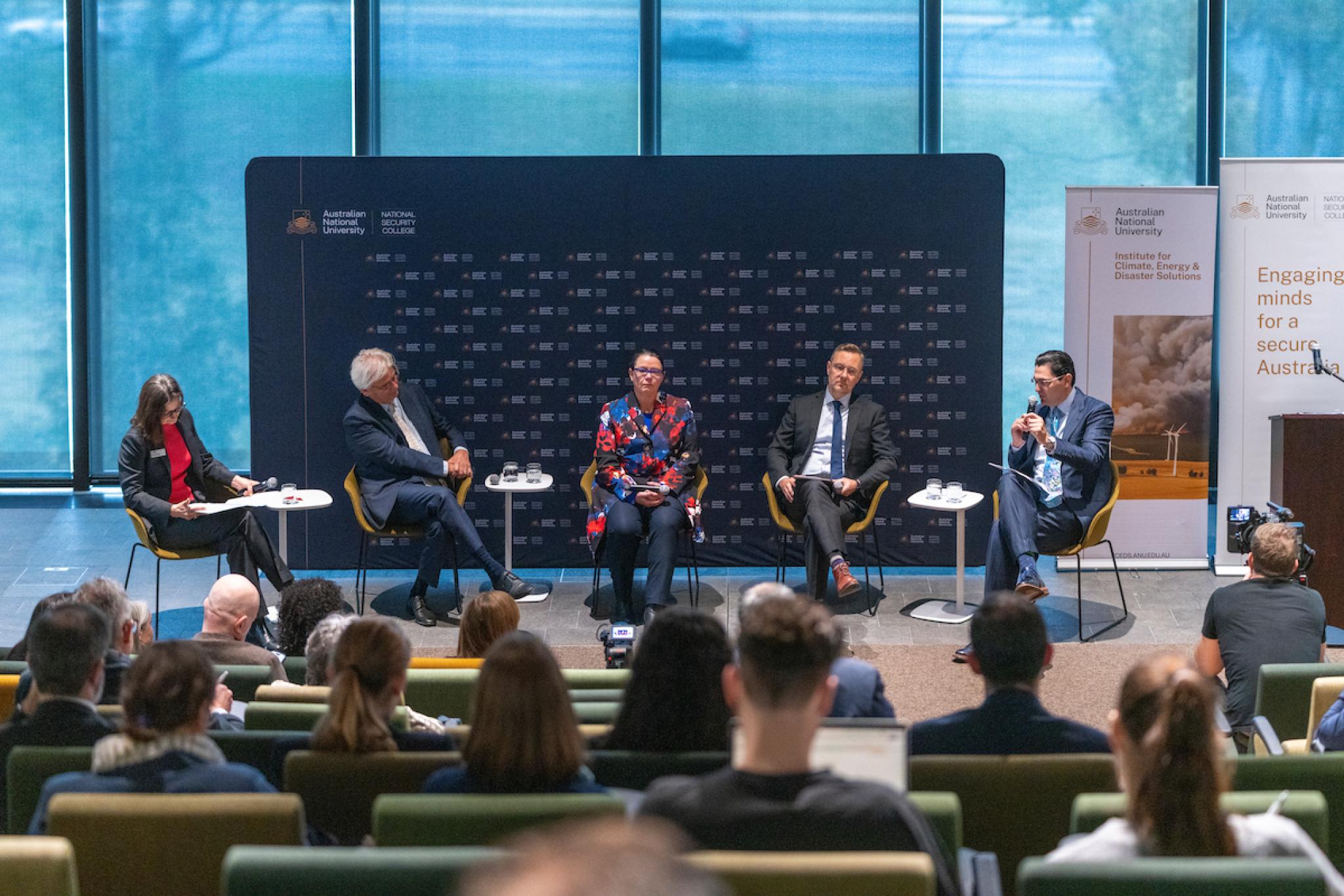 Panel discussion with the Minister and ANU experts