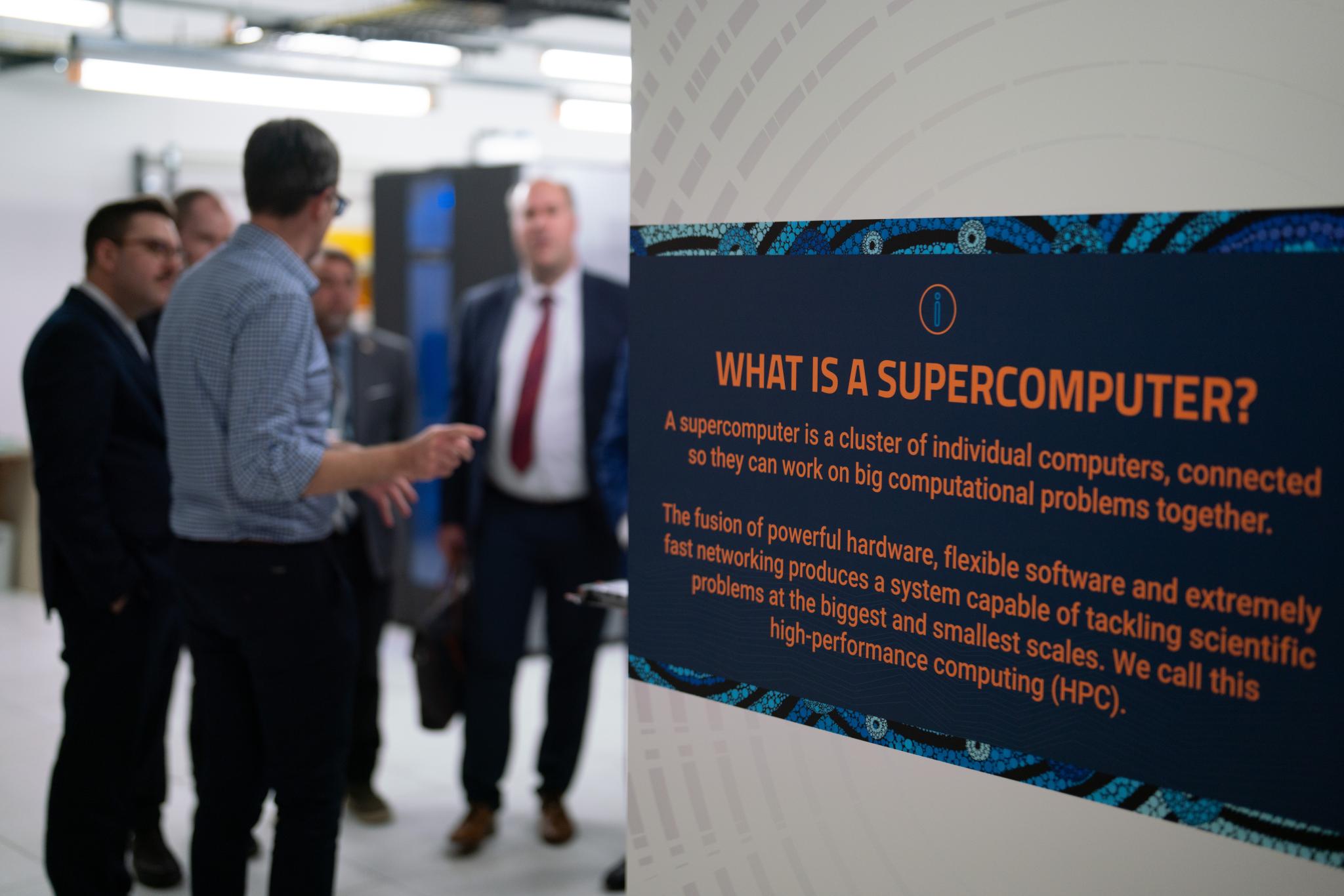 Tour at the National Computational Infrastructure