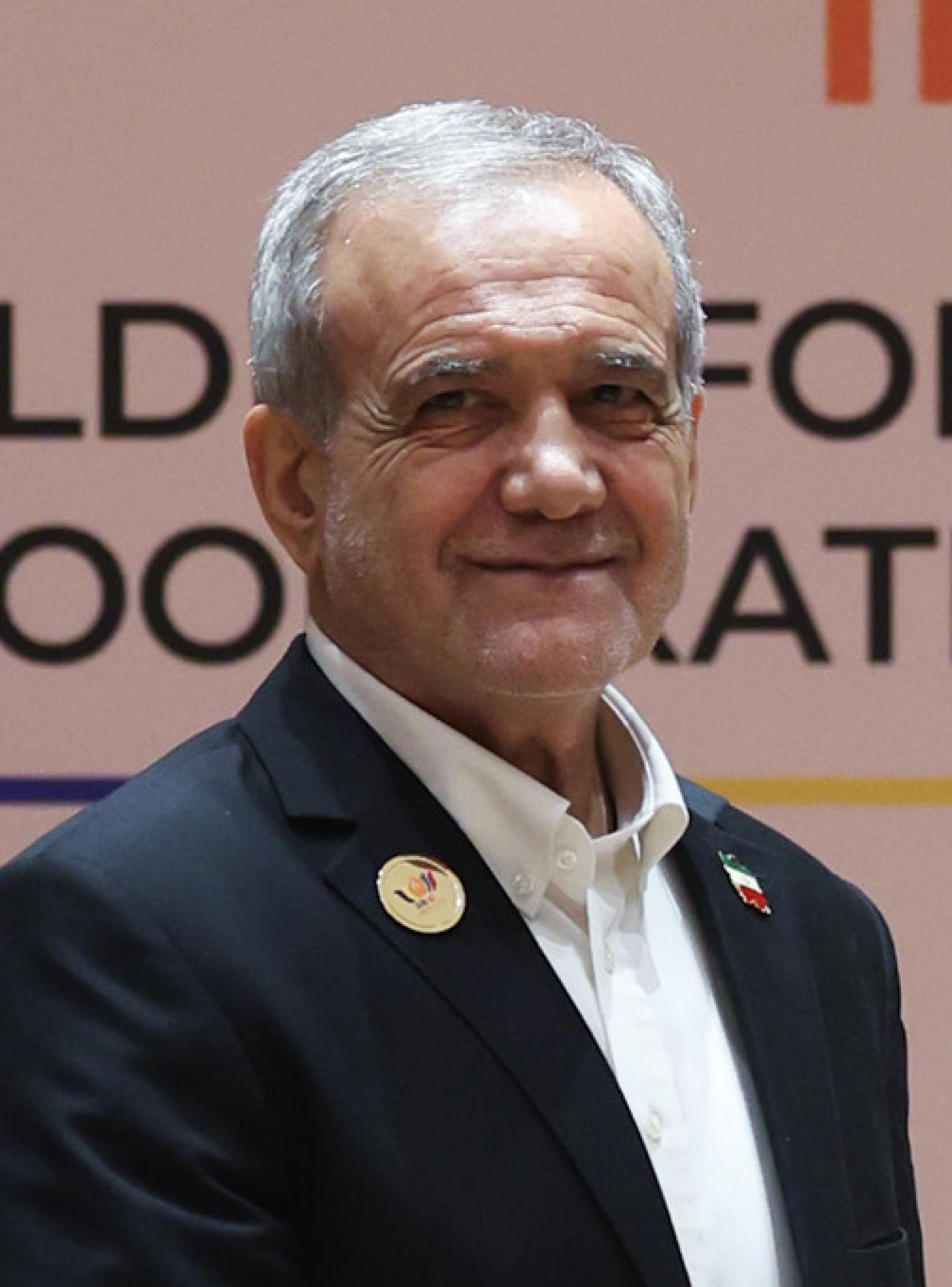  Masoud Pezheskian portrait