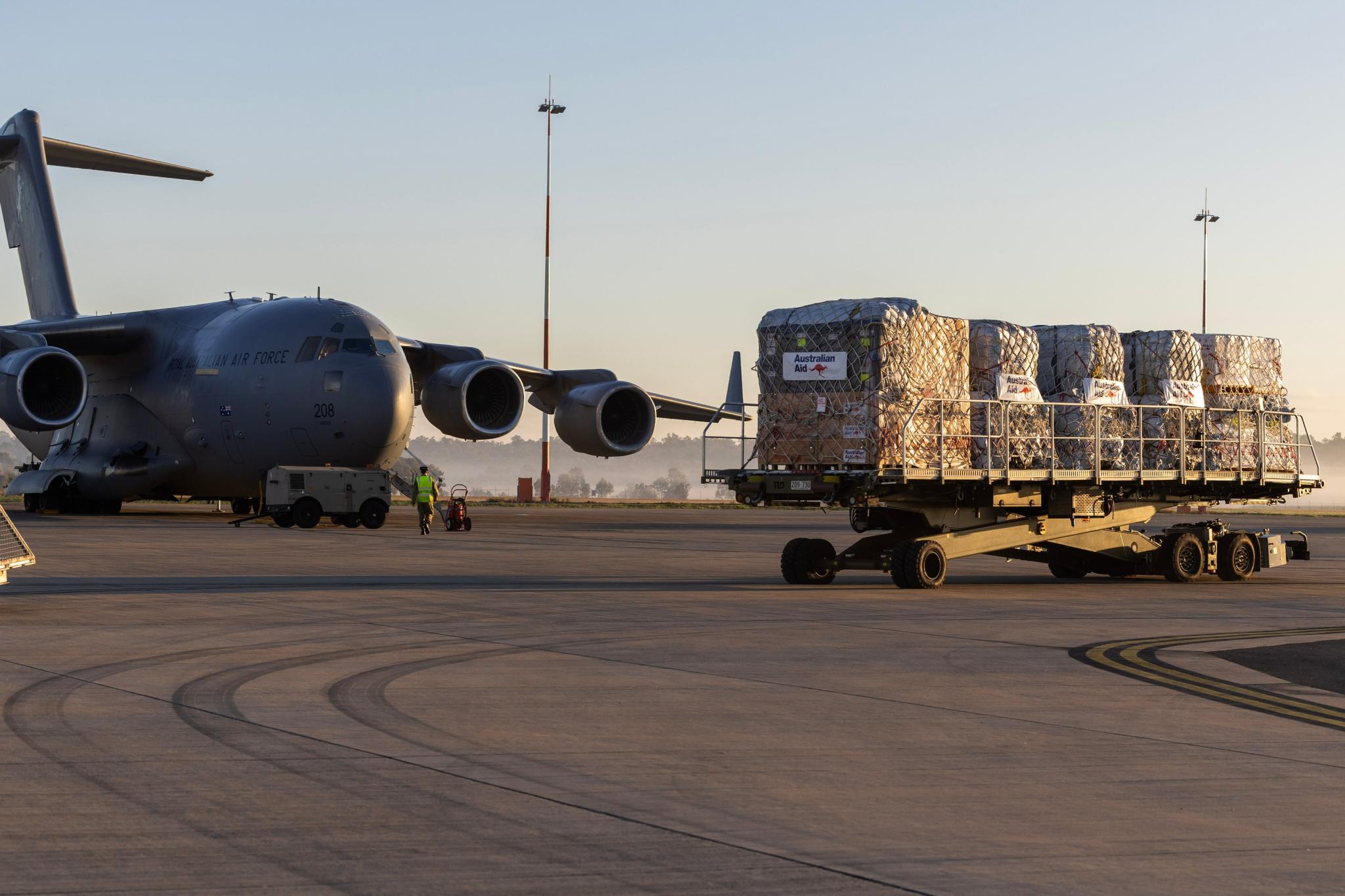 Plane and aid