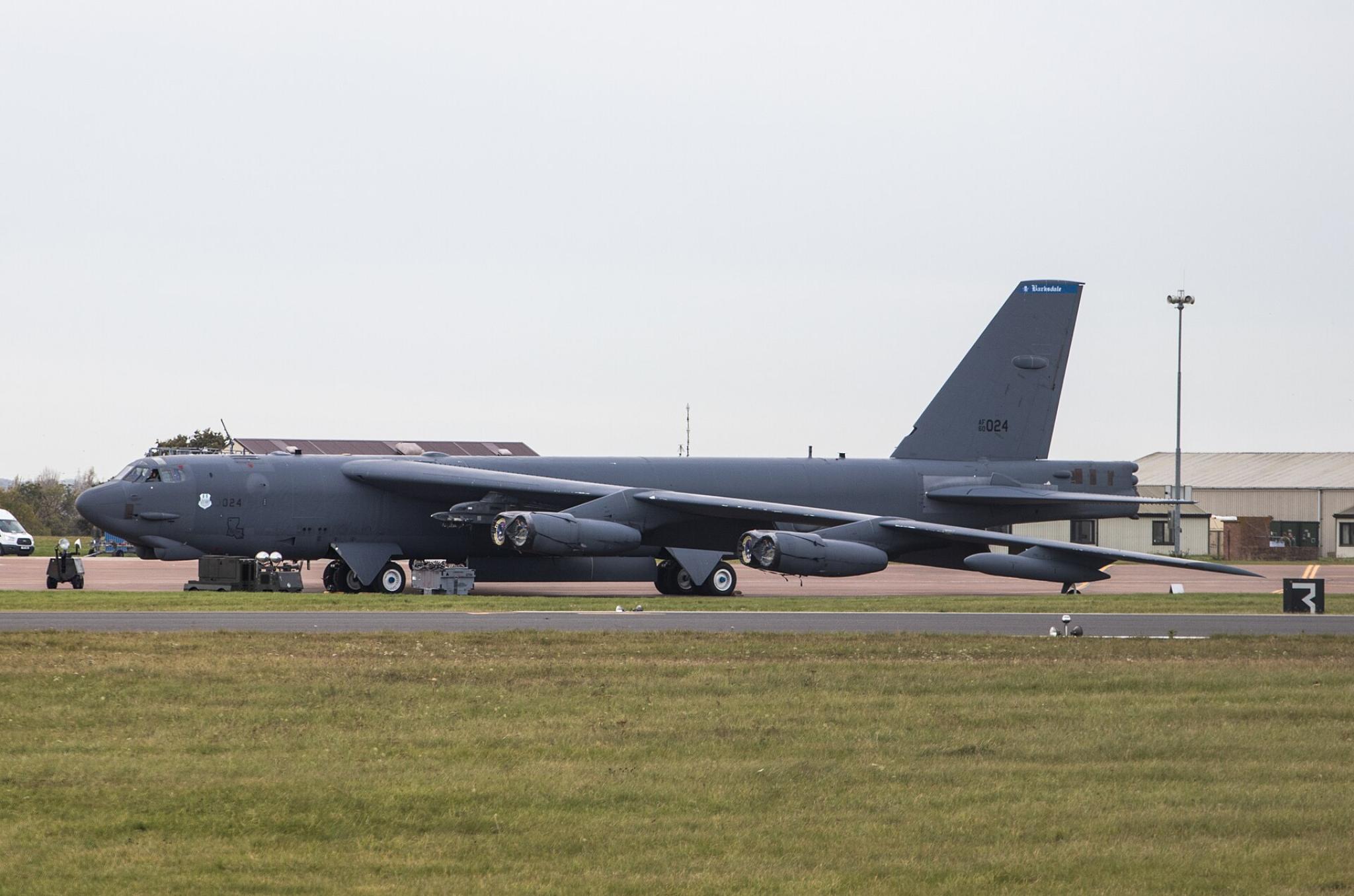 Steve Lynes from Sandshurst, United Kingdom - EGVA - Boeing B-52H Stratofortress - United States Air Force - 60-0024