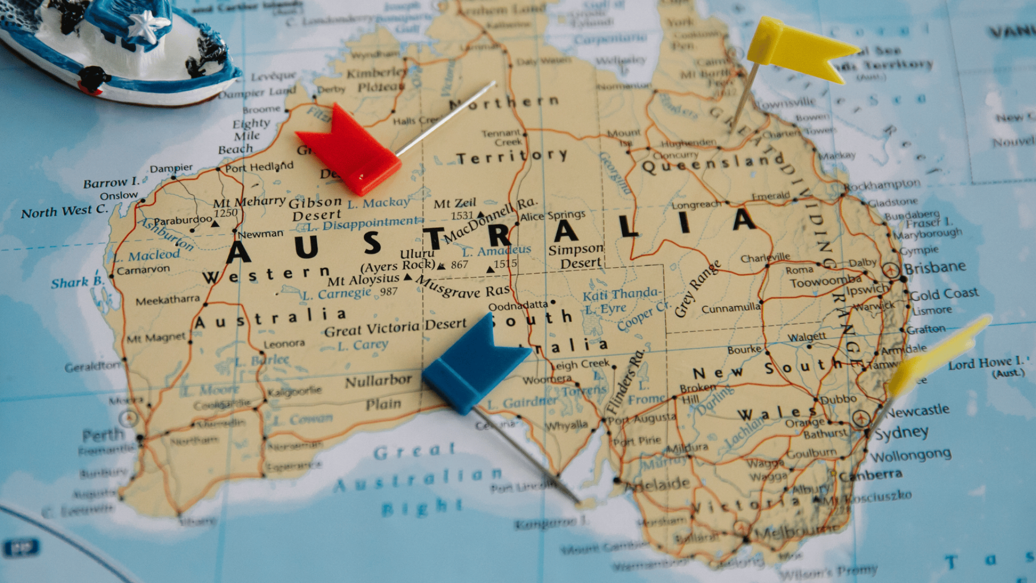 Map of Australia