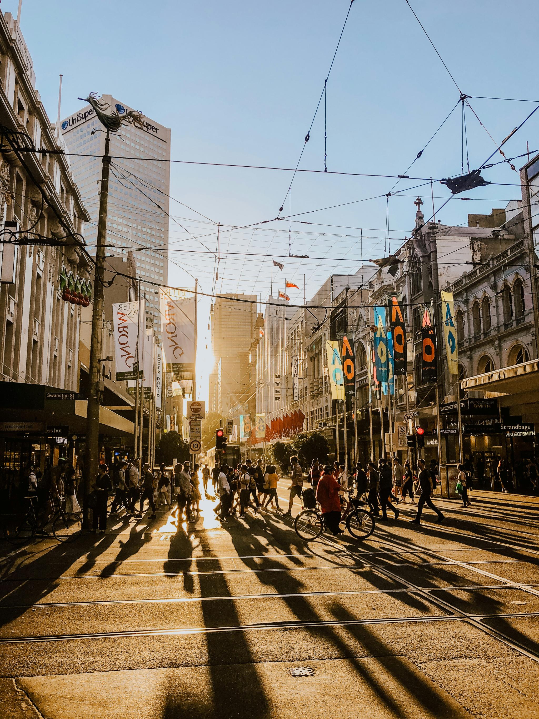 Melbourne crowd