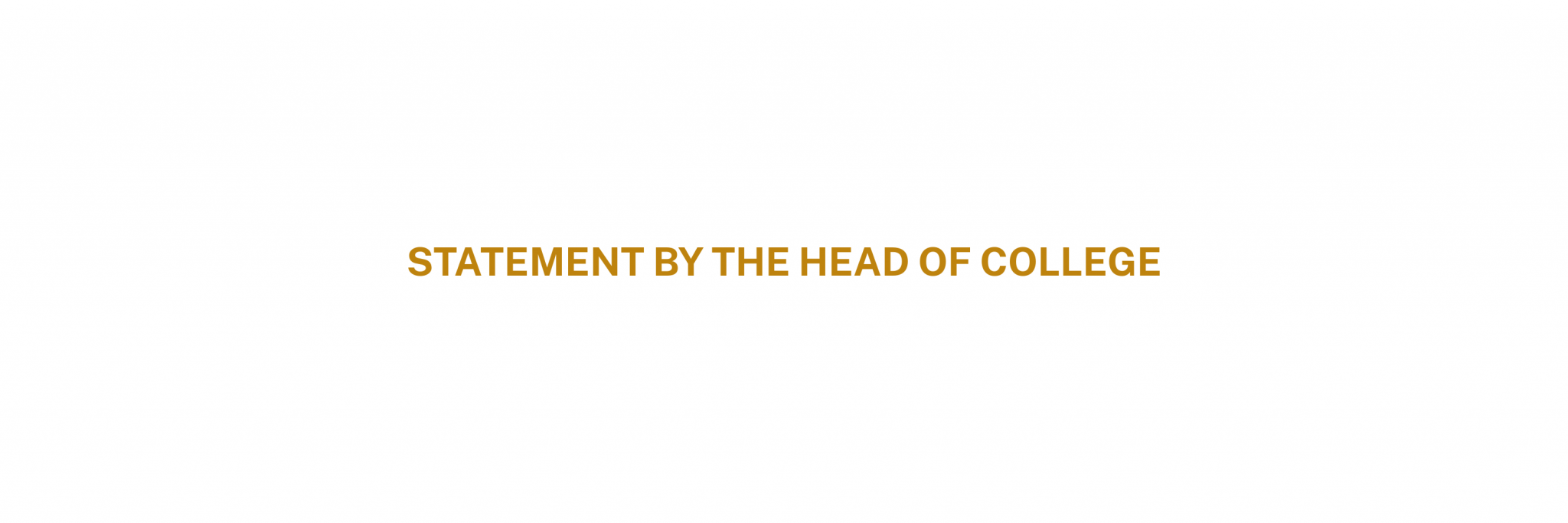 statement by Prof Rory Medcalf AM