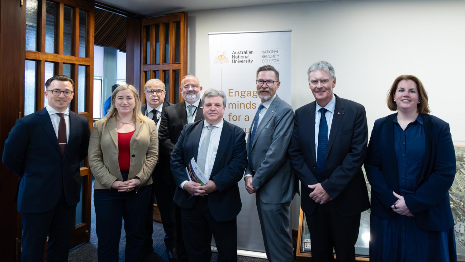 Participants at the Australia-France Strategic Dialogue