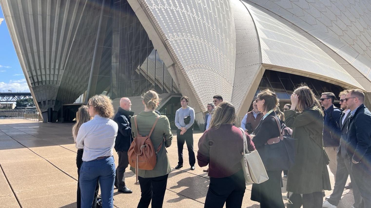 McCain Institute Fellows at the Sydney Opera House