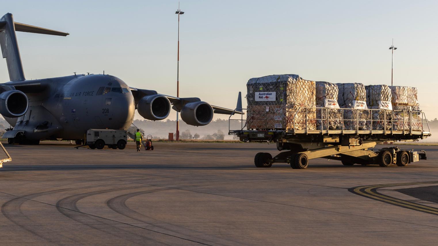 Plane and aid
