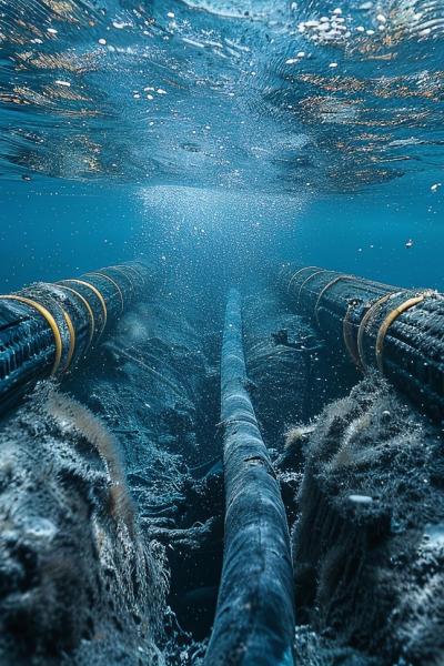 Image of undersea cables. Image by Adobe stock