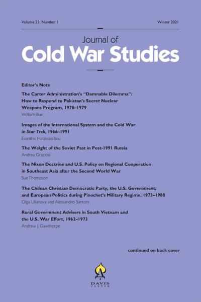 Journal of Cold War Studies