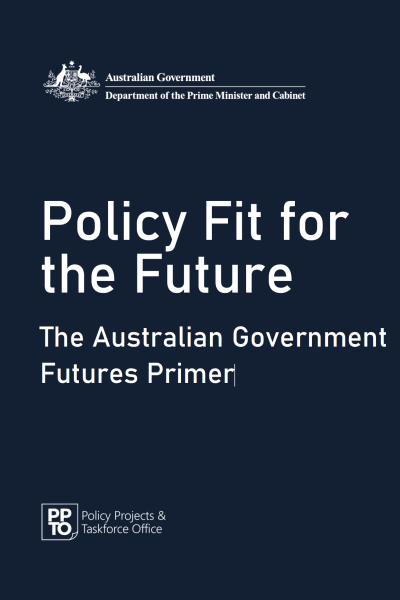 Cover of the Futures primer for the Aus Gov